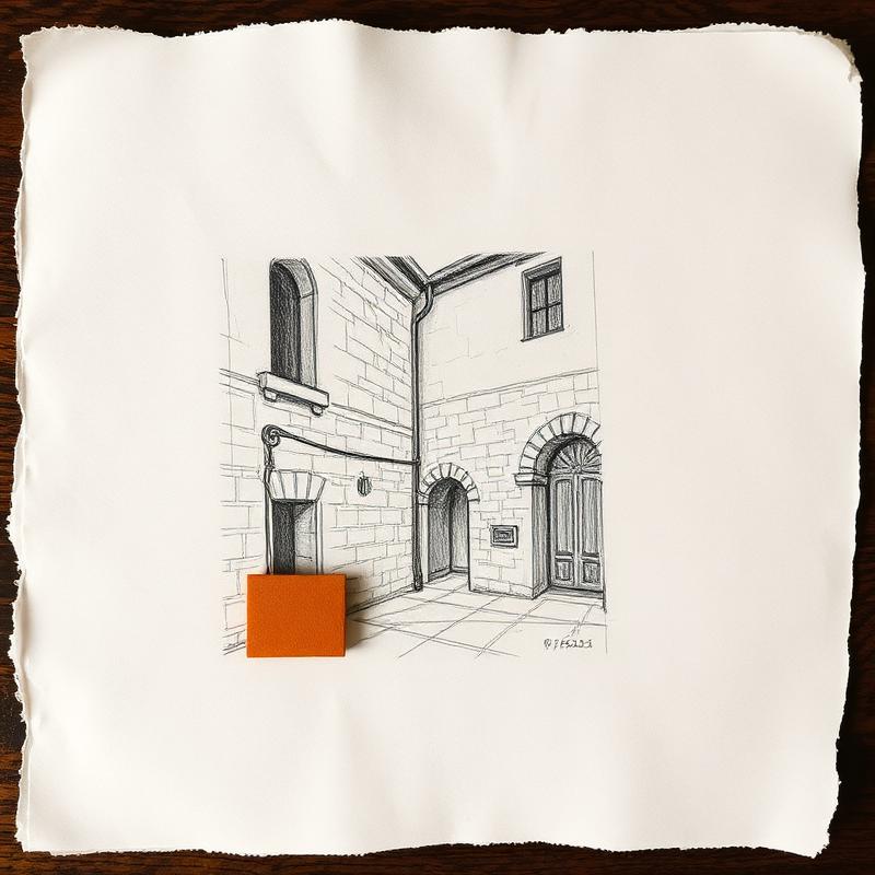 Sketch on tracing paper
